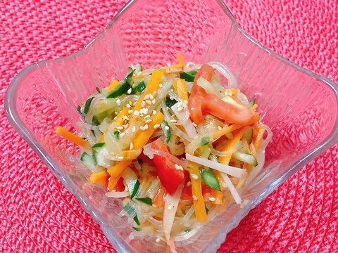 トマトの春雨サラダ